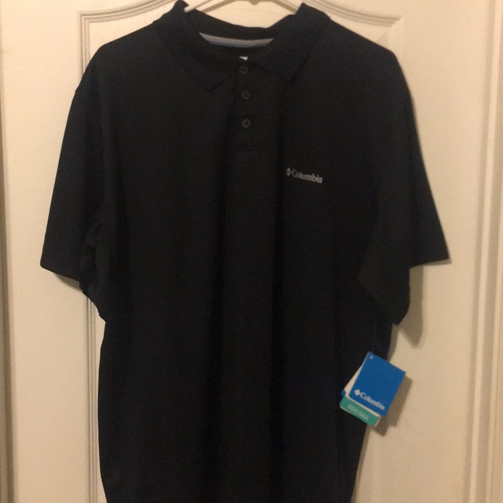 COPY - Black Columbia polo